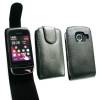 Nokia C2-02 Leather Flip Case Black OEM